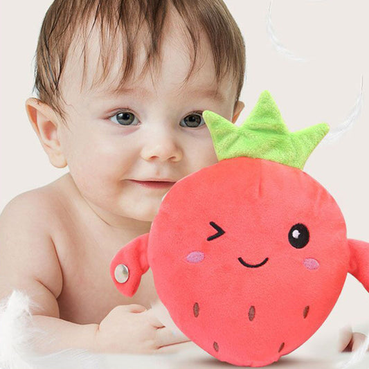🍓🍌🍊 50 % ALENNUS! Interaktiivinen nukke, jossa on hedelmäanturi – reagoi kosketukseen musiikilla ja valolla  🎶💖