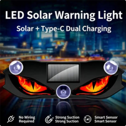 🚗🔆 Aurinkokenno-LED-varoitusvalo autoon – 50% ALENNUS! Aurinkovoimalla toimiva, säänkestävä, pimeässä automaattisesti syttyvä – lisää turvallisuutta tien päällä. 🔥🛡️