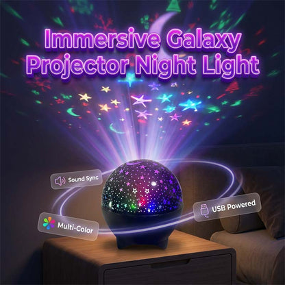 USB LED -galaksiprojektori yövalo