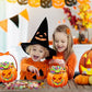 🎃Läpinäkyvät, kurpitsanmuotoiset lahjapussit Halloweeniksi