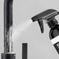🚿-50% NYT! Kalkinpoistosuihke mustille tiskialtaille ja hanoille, itsepintaisten vesitahrojen poistosuihke, hankausvapaa kylpyhuonekalusteiden puhdistusaine hanoille, tiskialtaille ja suihkupinnoille