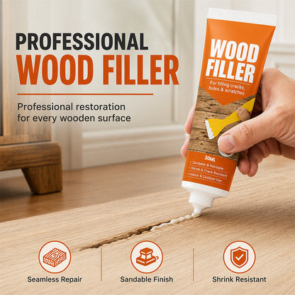 🔥Rajoitetun ajan tarjous -50%🔥Puun täyteaine halkeamiin ja reikiin