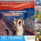 🐱 50 % ALENNUS! 🗓️ Kissan meemikalenteri 2027 – Päivittäistä huumoria ja seinäkoristetta ✨