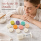 📢📢-50% !! ⏰Käsipuristimella toimiva kuukakkumuottisarja
