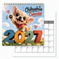 🐕 50 % ALENNUS! 🗓️ Chihuahua-12-kuukausikalenteri – söpö ja koristeellinen ✨