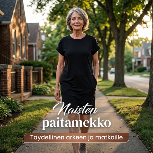 🌺 Kesän hittituote -50 % 💐 Naisten rento lyhythihainen T-paita mekko