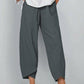 👖 -50% ALENNUS NYT! ✨ Vintage-tyyliset epäsymmetriset housut joustavalla vyötäröllä ja taskuilla – Ainutlaatuinen muotoilu, mukava istuvuus ja käytännöllinen tyyli 🌸