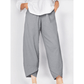 👖 -50% ALENNUS NYT! ✨ Vintage-tyyliset epäsymmetriset housut joustavalla vyötäröllä ja taskuilla – Ainutlaatuinen muotoilu, mukava istuvuus ja käytännöllinen tyyli 🌸