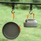 Alumiininen Outdoor Camping keittoastiasarja