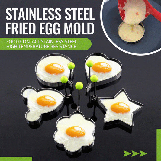 🍳 Ruostumattomat teräs paistetut kananmunamuotit