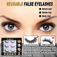 Self-adhesive Smooth False Eyelashes(3 pairs)
