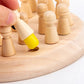 ✨ Rajoitetun ajan tarjous ✨-Memory Memory Match Stick puinen shakkisetti