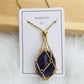Crystal Stone Holder kaulakoru - ilmainen (kristalli) lahja mukana🎁