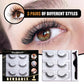 Self-adhesive Smooth False Eyelashes(3 pairs)