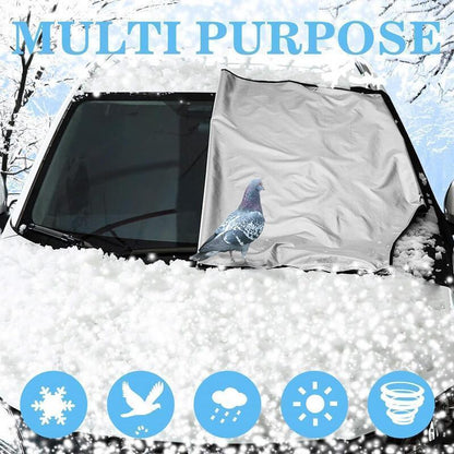 ☃❄ Magneettinen Auton Tuulilasin Lumipeite ❄