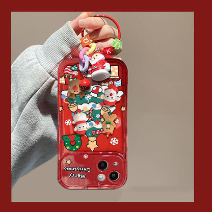 🎊 Joulumyynti  49 % alennus 💥 Christmas Flip Mirror iPhone -matkapuhelinkotelo