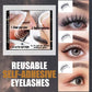 Self-adhesive Smooth False Eyelashes(3 pairs)
